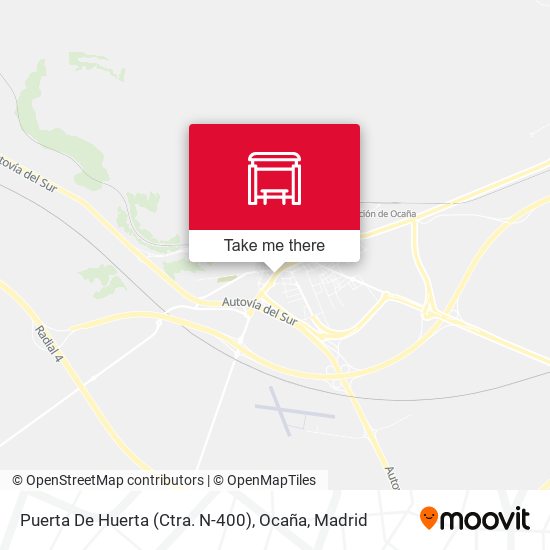 Puerta De Huerta (Ctra. N-400), Ocaña map