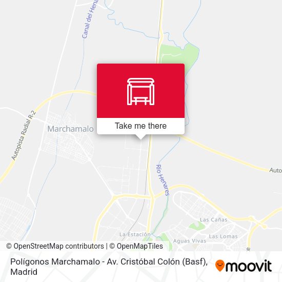 Polígonos Marchamalo - Av. Cristóbal Colón (Basf) map