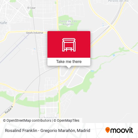 Rosalind Franklin - Gregorio Marañón map