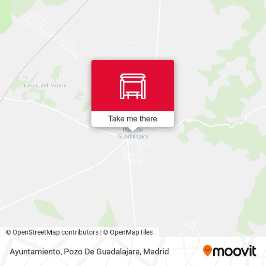 mapa Ayuntamiento, Pozo De Guadalajara