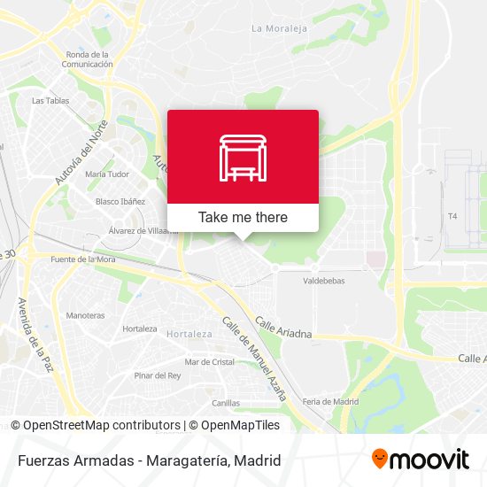 Fuerzas Armadas - Maragatería map