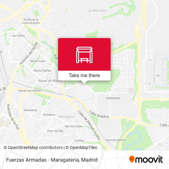 Fuerzas Armadas - Maragatería map