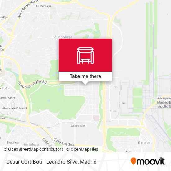 César Cort Botí - Leandro Silva map
