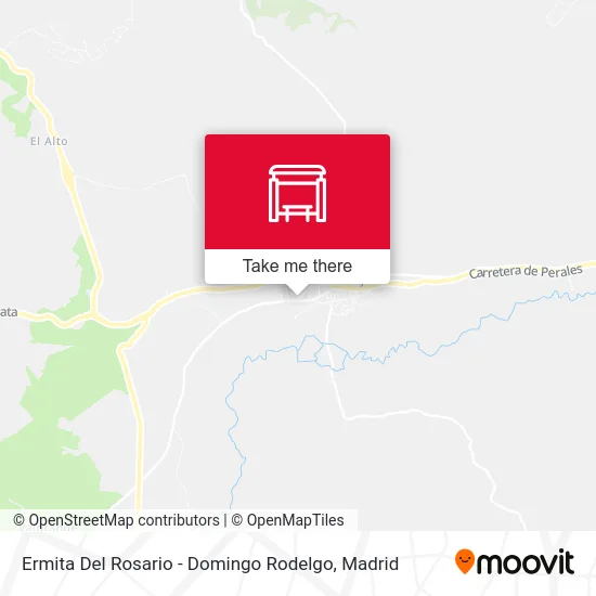 Ermita Del Rosario - Domingo Rodelgo map