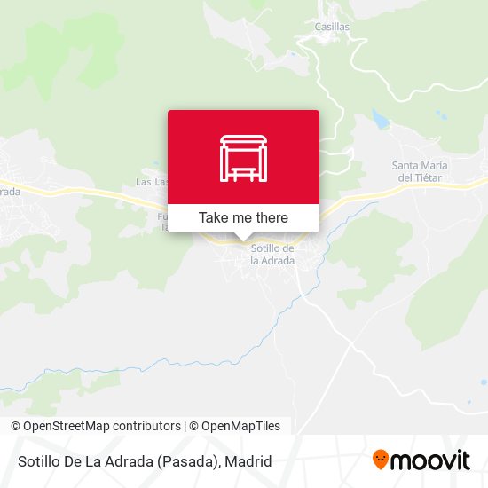 Sotillo De La Adrada (Pasada) map