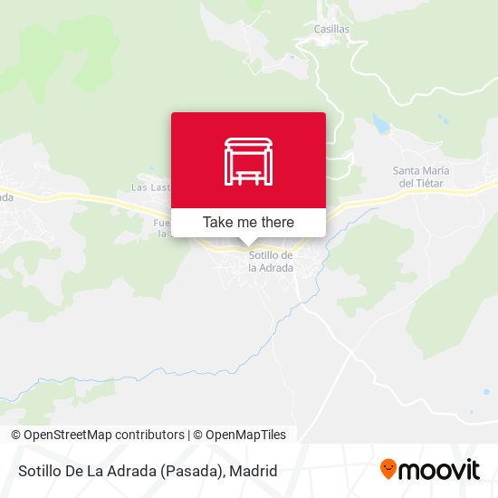 Sotillo De La Adrada (Pasada) map