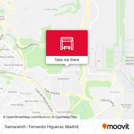 Samaranch - Fernando Higueras map