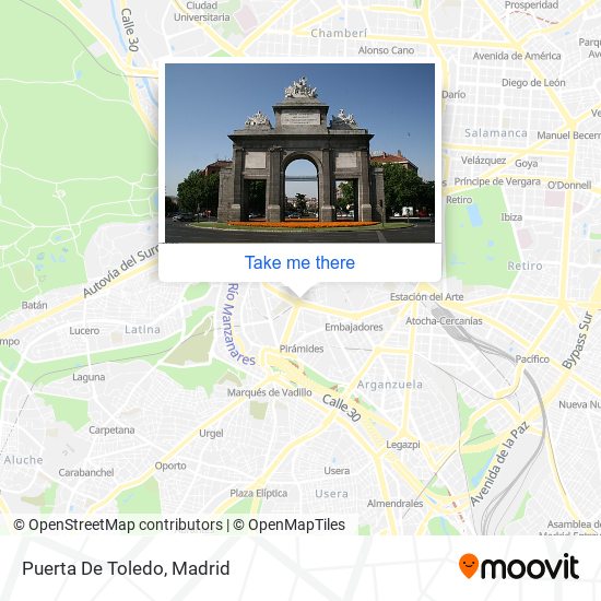 Puerta De Toledo map