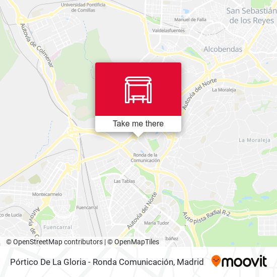 Pórtico De La Gloria - Ronda Comunicación map