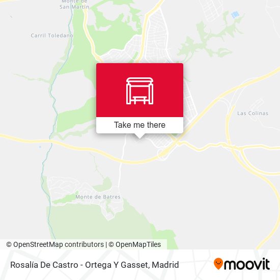 Rosalía De Castro - Ortega Y Gasset map