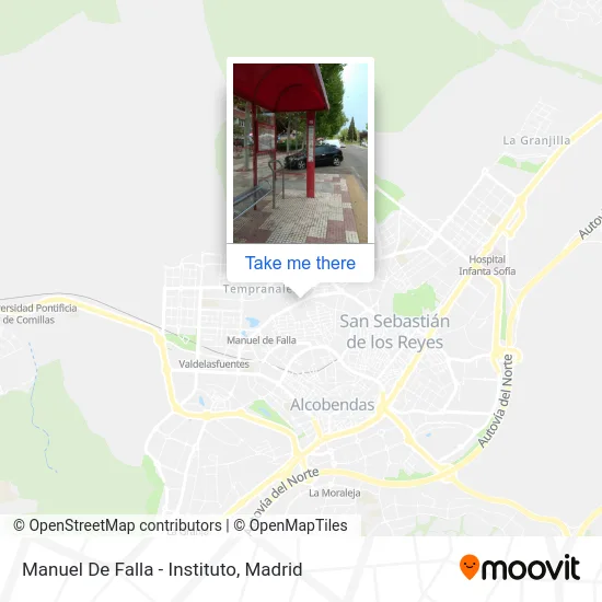 Manuel De Falla - Instituto map