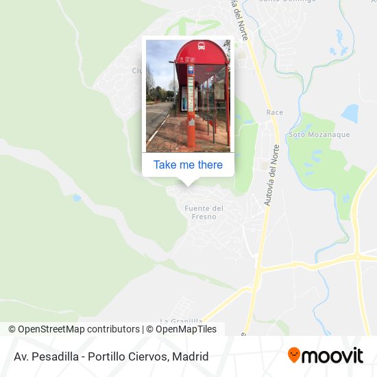 Av. Pesadilla - Portillo Ciervos map
