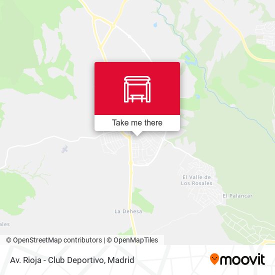 Av. Rioja - Club Deportivo map