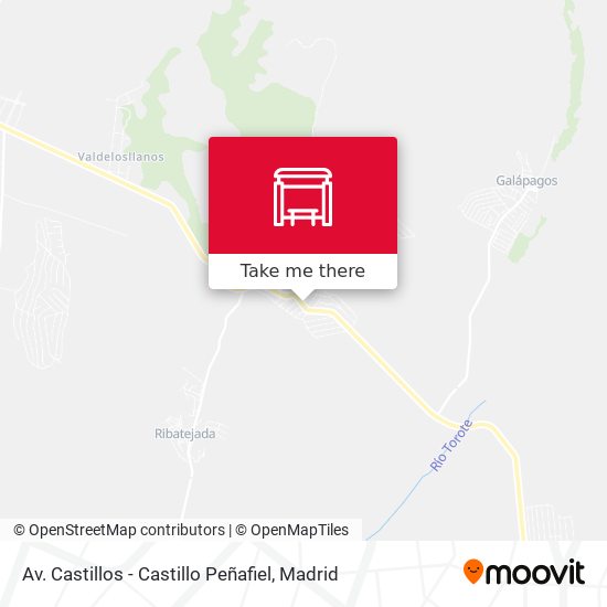 Av. Castillos - Castillo Peñafiel map