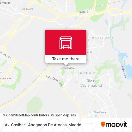 Av. Covibar - Abogados De Atocha map