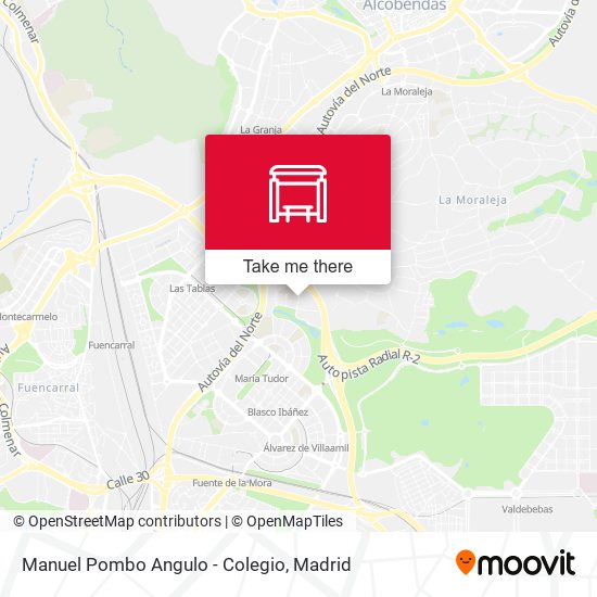 Manuel Pombo Angulo - Colegio map