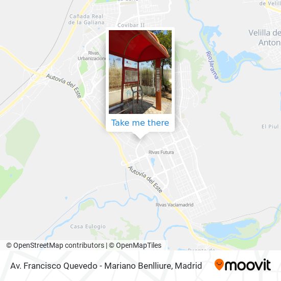 Av. Francisco Quevedo - Mariano Benlliure map