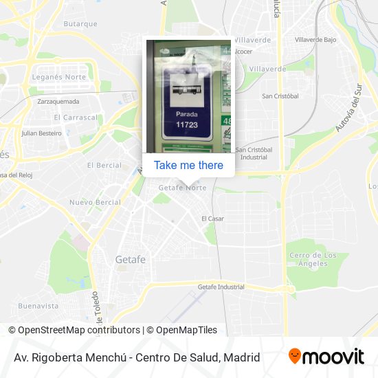 Av. Rigoberta Menchú - Centro De Salud map