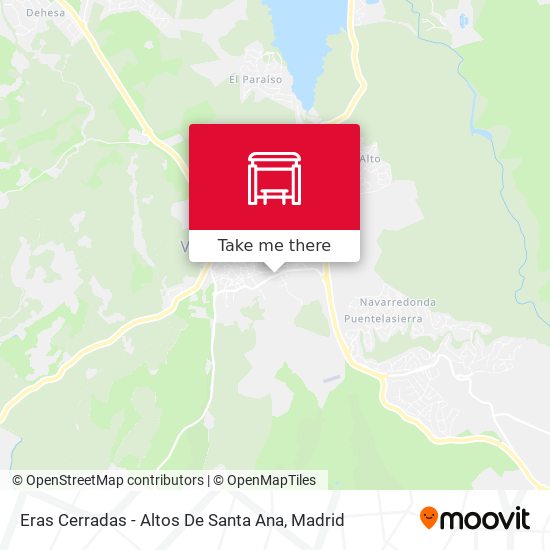mapa Eras Cerradas - Altos De Santa Ana
