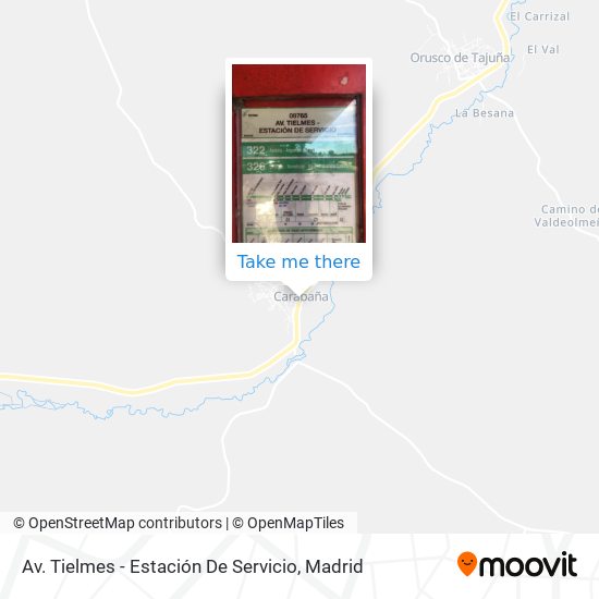 Av. Tielmes - Estación De Servicio map