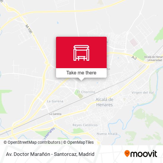 Av. Doctor Marañón - Santorcaz map