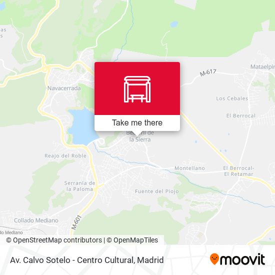 Av. Calvo Sotelo - Centro Cultural map