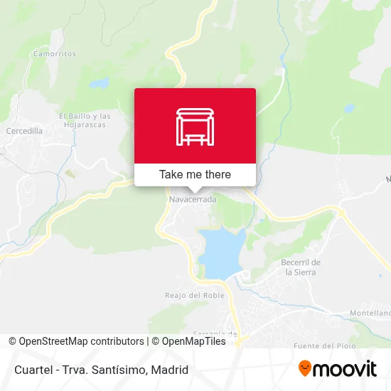 Cuartel - Trva. Santísimo map