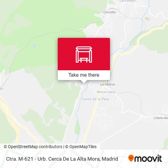 Ctra. M-621 - Urb. Cerca De La Alta Mora map