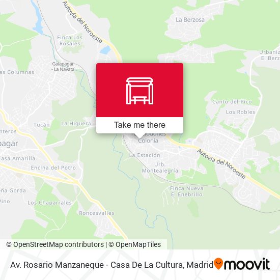 Av. Rosario Manzaneque - Casa De La Cultura map