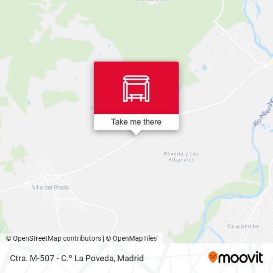 Ctra. M-507 - C.º La Poveda map