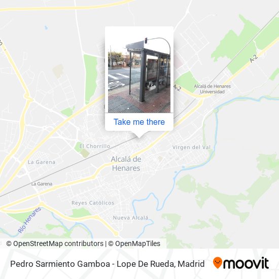 Pedro Sarmiento Gamboa - Lope De Rueda map
