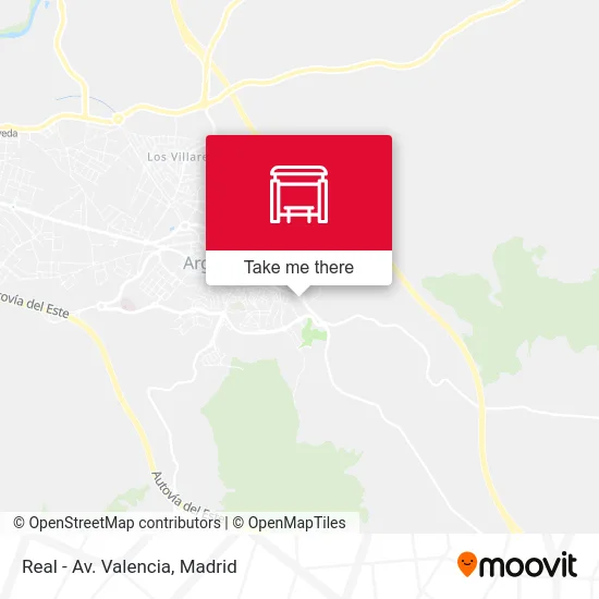 Real - Av. Valencia map