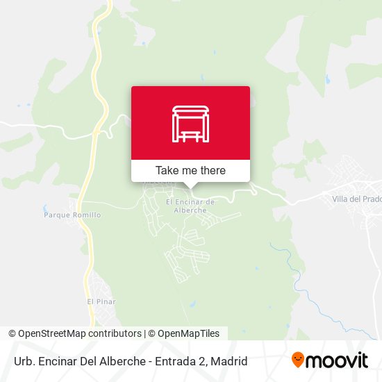 Urb. Encinar Del Alberche - Entrada 2 map