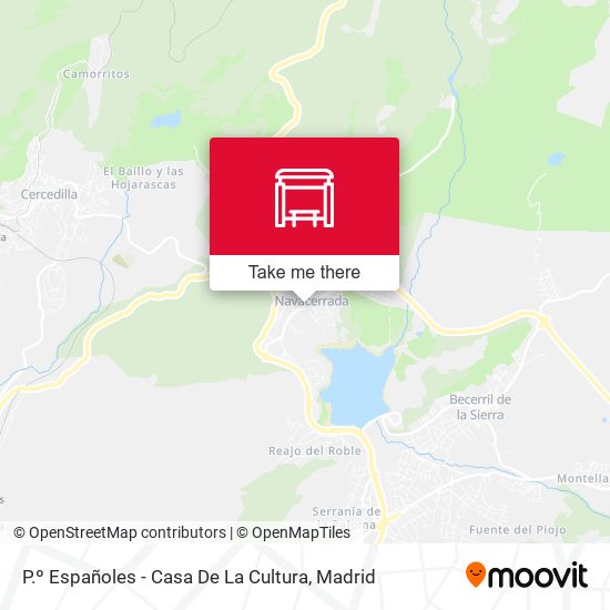 P.º Españoles - Casa De La Cultura map