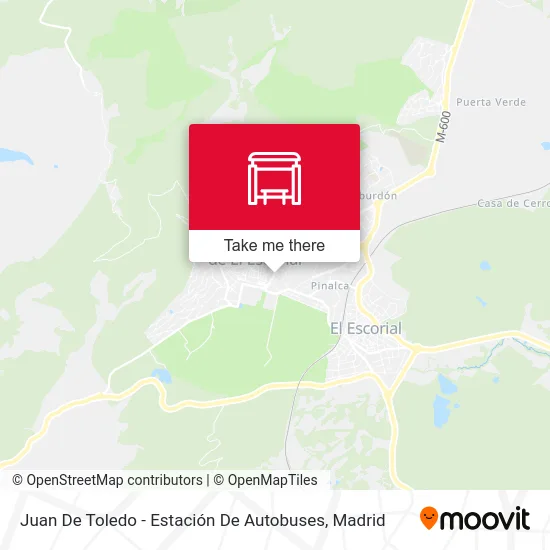 Juan De Toledo - Estación De Autobuses map