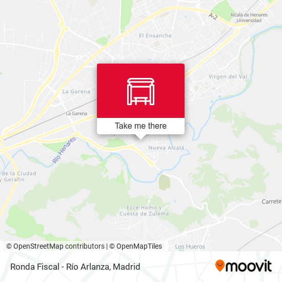 Ronda Fiscal - Río Arlanza map