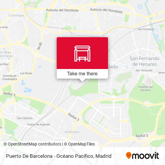 Puerto De Barcelona - Océano Pacífico map