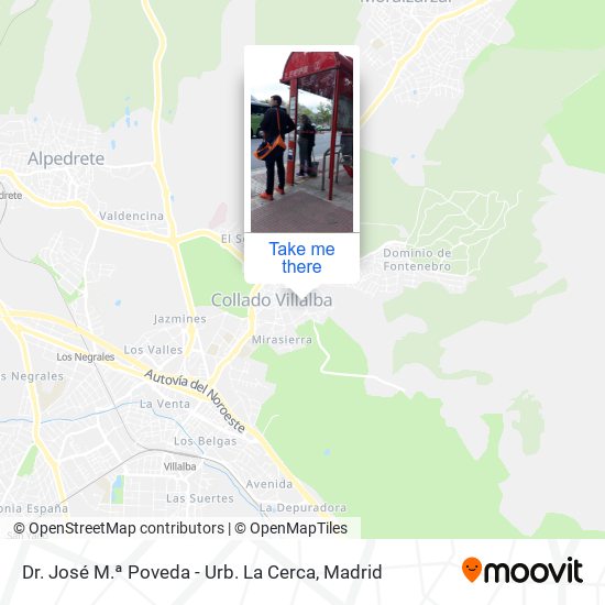Dr. José M.ª Poveda - Urb. La Cerca map