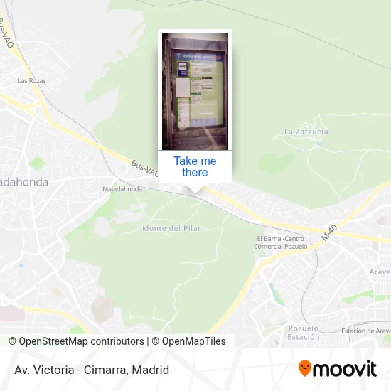 Av. Victoria - Cimarra map