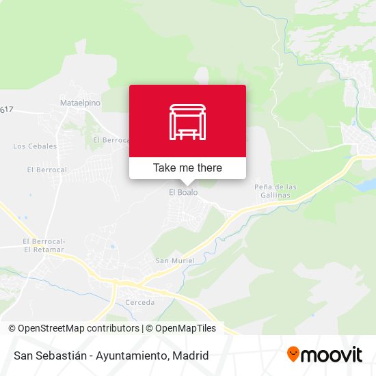 San Sebastián - Ayuntamiento map