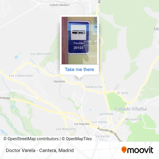 Doctor Varela - Cantera map