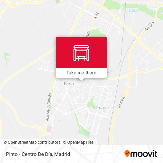 Pinto - Centro De Día map