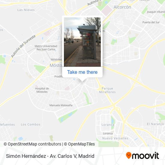 Simón Hernández - Av. Carlos V map