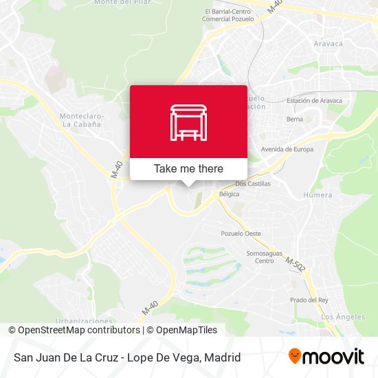 San Juan De La Cruz - Lope De Vega map