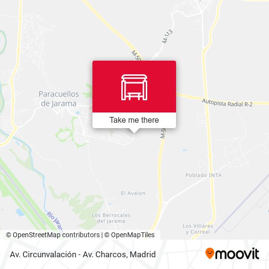 Av. Circunvalación - Av. Charcos map