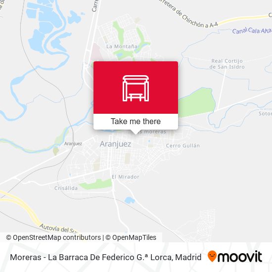 Moreras - La Barraca De Federico G.ª Lorca map