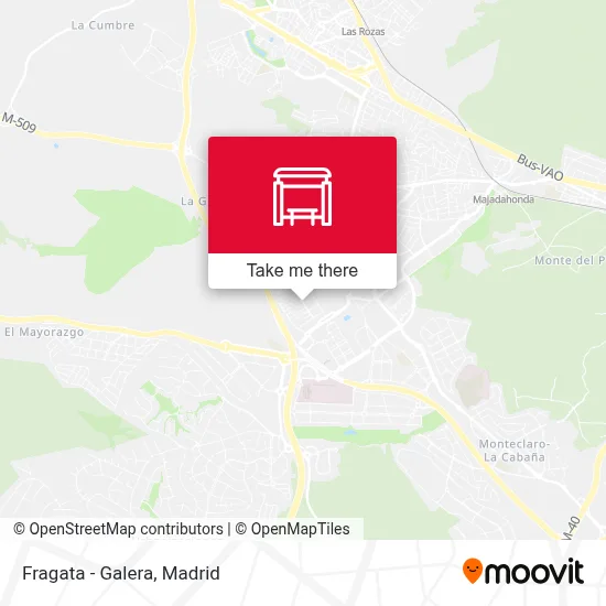 Fragata - Galera map