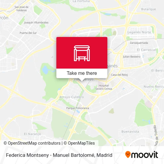 Federica Montseny - Manuel Bartolomé map