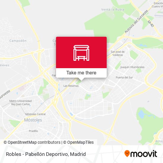 Robles - Pabellón Deportivo map