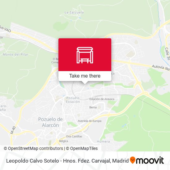 Leopoldo Calvo Sotelo - Hnos. Fdez. Carvajal map